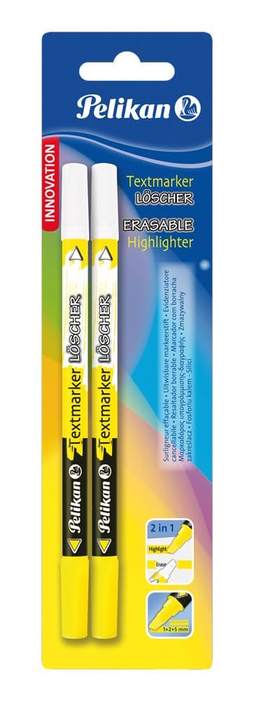 Amazon.co.jp: 【Pelikan/ペリカン】 LOSCHER 消せる蛍光ペン